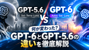 GPT-6とGPT-5.6の違いを徹底解説【Astra・Sol・Luna比較】